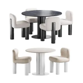 Dinning Set Arflex Goya Table